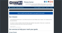 Desktop Screenshot of crossfitmontreal.ca